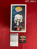 ART_005 - Terrifier 1590 Art The Clown Funko Pop! Autographed By Mike Giannelli