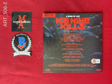 ART_506 - A Work Of Art Ice Nine Kills Record 7" Vinyl Record Autographed By David Howard Thornton