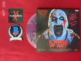 ART_506 - A Work Of Art Ice Nine Kills Record 7" Vinyl Record Autographed By David Howard Thornton