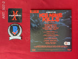 ART_507 - A Work Of Art Ice Nine Kills Record 7" Vinyl Record Autographed By David Howard Thornton