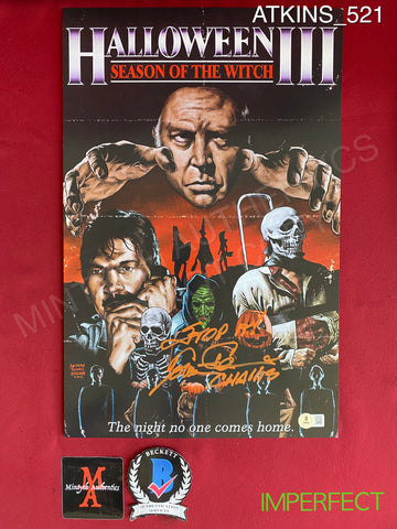 ATKINS_521 - 11x17 Photo (IMPERFECT) Autographed By Tom Atknis