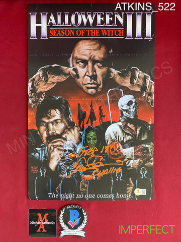 ATKINS_522 - 11x17 Photo (IMPERFECT) Autographed By Tom Atknis