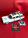 AYKROYD_001 - 1:24 Jada Toys Ghostbuster Ecto 1 Diecast Car Autographed By Dan Aykroyd