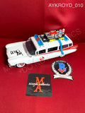 AYKROYD_010 - 1:24 Jada Toys Ghostbuster Ecto 10 Diecast Car Autographed By Dan Aykroyd