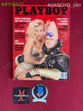 AYKROYD_091 - August 1993 Coneheads Playboy Magazine Autographed By Dan Aykroyd