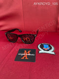 AYKROYD_105 - The Blues Brothers Style Sunglasses Autographed By Dan Aykroyd