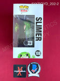 AYKROYD_202 - Ghostbusters 108 Slimer Funko Pop! Autographed By Dan Aykroyd