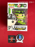 AYKROYD_256 - Ghostbusters 105 Dr. Raymond Stantz Funko Pop! Autographed By Dan Aykroyd