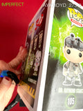 AYKROYD_273 - Ghostbusters 105 Dr. Raymond Stantz Funko Pop! (IMPERFECT) Autographed By Dan Aykroyd