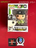 AYKROYD_273 - Ghostbusters 105 Dr. Raymond Stantz Funko Pop! (IMPERFECT) Autographed By Dan Aykroyd
