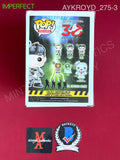 AYKROYD_275 - Ghostbusters 105 Dr. Raymond Stantz Funko Pop! (IMPERFECT) Autographed By Dan Aykroyd
