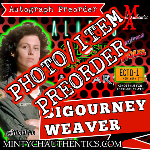Sigourney Weaver Autograph Preorder