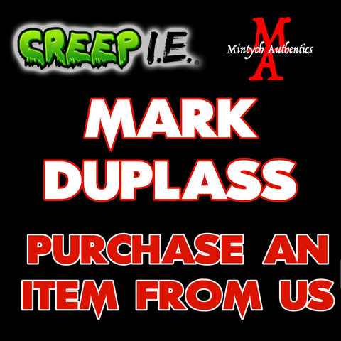 Mark Duplass - Creep I.E. PURCHASE FROM MA Autograph Preorder