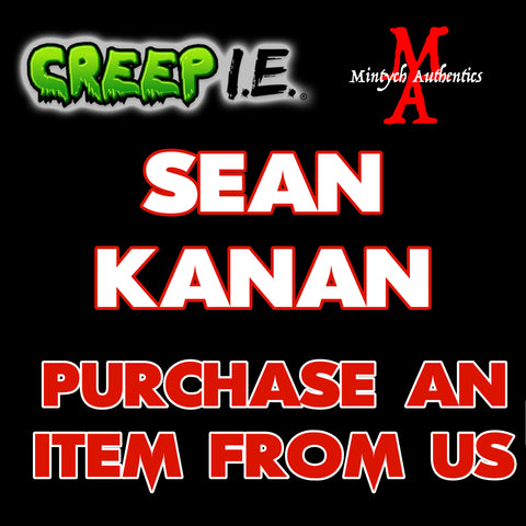 Sean Kanan - Creep I.E. PURCHASE FROM MA Autograph Preorder