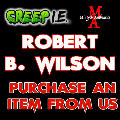Robert Brian Wilson - Creep I.E. PURCHASE FROM MA Autograph Preorder