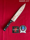 BAKER_017 - Real 8" Steel Knife Autographed By Dylan Baker
