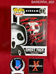 BARERRA_002 - Pop! Movies Scream 51 Ghost Face Funko Pop! Autographed By Melissa Barrera