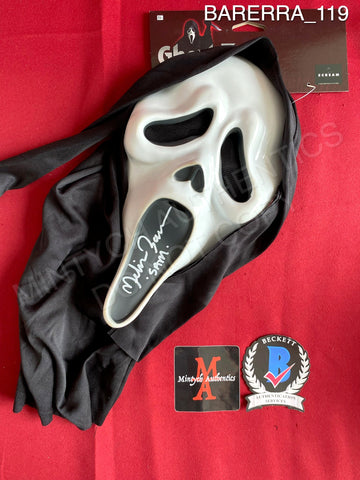 BARERRA_119 - Ghost Face Fun World Mask Autographed By Melissa Barrera