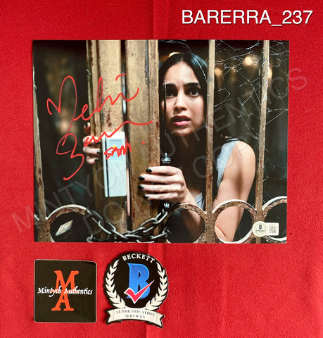 BARERRA_237 - 8x10 Photo Autographed By Melissa Barrera