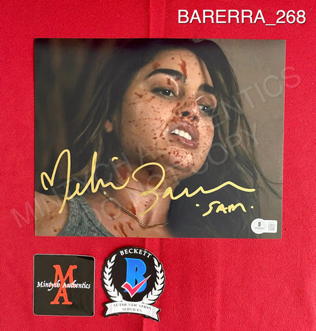 BARERRA_268 - 8x10 Photo Autographed By Melissa Barrera