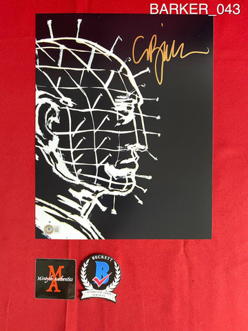BARKER_043 - 11x14 Photo Autographed By Clive Barker