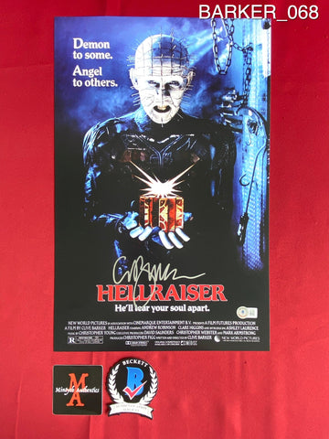 BARKER_068 - 11x17 Photo Autographed By Clive Barker