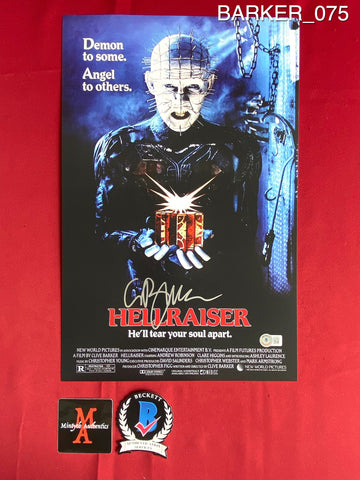 BARKER_075 - 11x17 Photo Autographed By Clive Barker