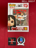 BELL_0002-P - Saw 1820 Jigsaw CHASE Funko Pop! Autographed By Tobin Bell