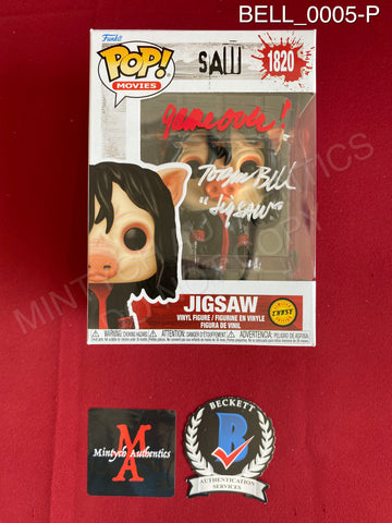 BELL_0005-P - Saw 1820 Jigsaw CHASE Funko Pop! Autographed By Tobin Bell