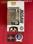 BELL_0006-P - Saw 1820 Jigsaw CHASE Funko Pop! (IMPERFECT) Autographed By Tobin Bell