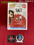 BELL_0006-P - Saw 1820 Jigsaw CHASE Funko Pop! (IMPERFECT) Autographed By Tobin Bell