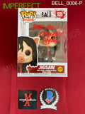 BELL_0006-P - Saw 1820 Jigsaw CHASE Funko Pop! (IMPERFECT) Autographed By Tobin Bell