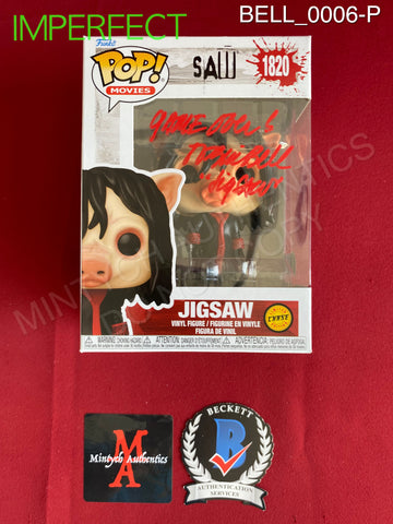 BELL_0006-P - Saw 1820 Jigsaw CHASE Funko Pop! (IMPERFECT) Autographed By Tobin Bell
