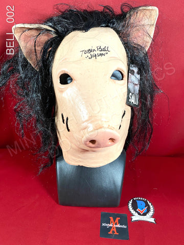 BELL_002 - Saw Pig Mask Autographed By Tobin Bell