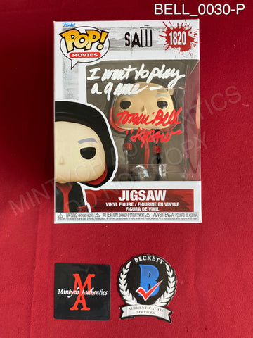 BELL_0030-P - Saw 1820 Jigsaw Funko Pop! Autographed By Tobin Bell