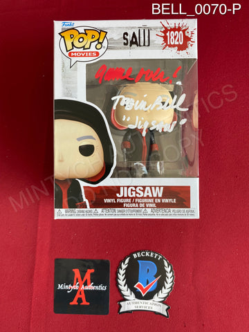 BELL_0070-P - Saw 1820 Jigsaw Funko Pop! Autographed By Tobin Bell