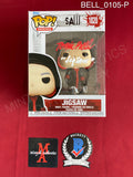 BELL_0105-P - Saw 1820 Jigsaw Funko Pop! Autographed By Tobin Bell