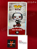 BELL_0115 - Saw 1824 Billy The Puppet Special Edition Funko Pop! Autographed By Tobin Bell