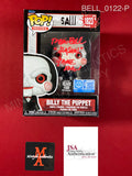 BELL_0122 - Saw 1823 Billy The Puppet SCARE FAIR Funko Pop! Autographed By Tobin Bell