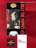 BELL_0124 - Saw 1823 Billy The Puppet SCARE FAIR Funko Pop! Autographed By Tobin Bell