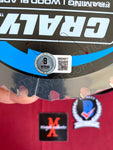 BELL_044 - Real 7" Black Steel Saw Blade Autographed By Tobin Bell