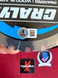 BELL_044 - Real 7" Black Steel Saw Blade Autographed By Tobin Bell