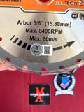 BELL_047 - Real 7" Steel Saw Blade Autographed By Tobin Bell