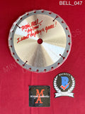 BELL_047 - Real 7" Steel Saw Blade Autographed By Tobin Bell