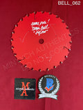 BELL_062 - Real 7" Steel Saw Blade Steel Saw Blade Autographed By Tobin Bell