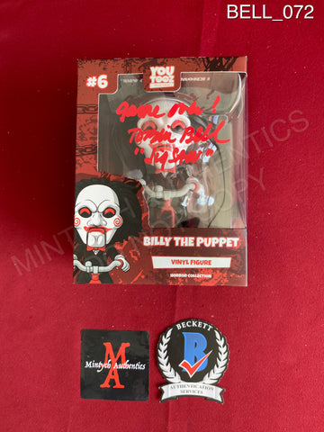 BELL_072 - Saw Billy The Puppet YouTooz Vinyl Figure Autographed By Tobin Bell