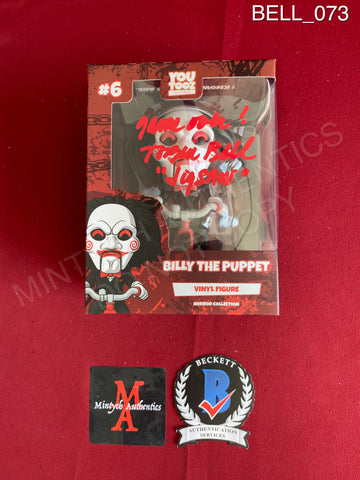 BELL_073 - Saw Billy The Puppet YouTooz Vinyl Figure Autographed By Tobin Bell