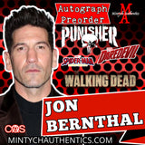 Jon Bernthal Autograph SEND IN Preorder