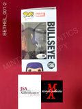BETHEL_001 - Daredevil 1546 Bullseye Funko Pop! Autographed By Wilson Bethel