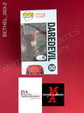 BETHEL_003 - Daredevil 1543 Daredevil Funko Pop! Autographed By Wilson Bethel